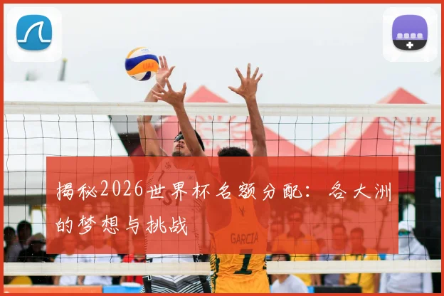 揭秘2026世界杯名额分配:各大洲的梦想与挑战