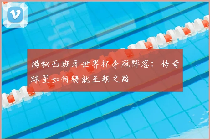 揭秘西班牙世界杯夺冠阵容:传奇球星如何铸就王朝之路