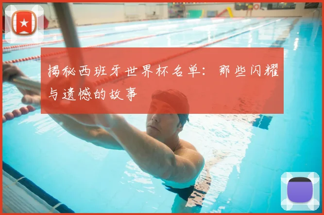 揭秘西班牙世界杯名单:那些闪耀与遗憾的故事